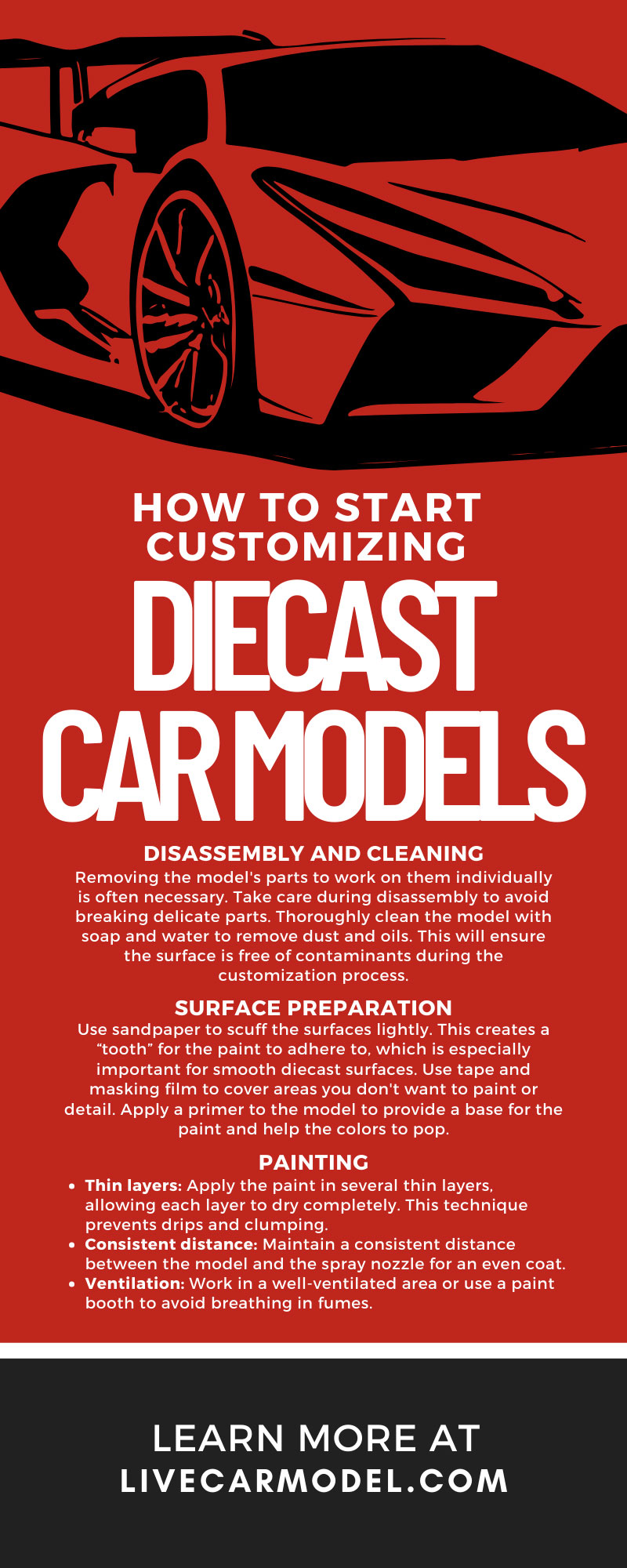 How To Start Customizing Diecast Car Models